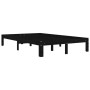 Estructura de cama madera maciza de pino negro 120x200 cm de vidaXL, Camas y somieres - Ref: Foro24-810364, Precio: 106,54 €,...