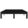 Estructura de cama madera maciza de pino negro 120x200 cm de vidaXL, Camas y somieres - Ref: Foro24-810364, Precio: 106,54 €,...