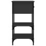 Mesita de noche madera de ingeniería negro 34x36x70 cm de vidaXL, Mesitas de noche - Ref: Foro24-825973, Precio: 54,81 €, Des...