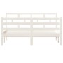 Solid white pine wood bed frame 140x190 cm by vidaXL, Beds and slatted bases - Ref: Foro24-3101264, Price: 143,26 €, Discount: %