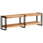 Mueble de TV madera maciza de acacia 140x30x40 cm de vidaXL, Muebles TV - Ref: Foro24-356172, Precio: 98,95 €, Descuento: %