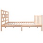 Estructura de cama madera maciza de pino 120x190 cm de vidaXL, Camas y somieres - Ref: Foro24-3101318, Precio: 117,83 €, Desc...