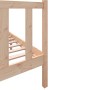 Estructura de cama madera maciza de pino 120x190 cm de vidaXL, Camas y somieres - Ref: Foro24-3101318, Precio: 117,83 €, Desc...