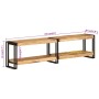 Solid mango wood TV stand 160x30x40 cm by vidaXL, TV Furniture - Ref: Foro24-356174, Price: 122,92 €, Discount: %