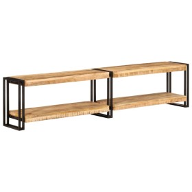 Solid mango wood TV cabinet 180x30x40 cm by vidaXL, TV Furniture - Ref: Foro24-356177, Price: 144,99 €, Discount: %