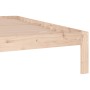 Solid wood bed frame 180x200 cm by vidaXL, Beds and slatted bases - Ref: Foro24-810380, Price: 96,97 €, Discount: %