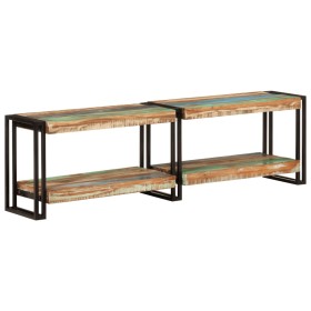 Recycled solid wood TV cabinet 140x30x40 cm by vidaXL, TV Furniture - Ref: Foro24-356173, Price: 100,59 €, Discount: %