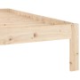 Estructura de cama madera maciza de pino 120x200 cm de vidaXL, Camas y somieres - Ref: Foro24-810360, Precio: 84,25 €, Descue...