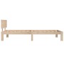 Estructura de cama madera maciza de pino 100x200 cm de vidaXL, Camas y somieres - Ref: Foro24-810485, Precio: 85,99 €, Descue...