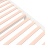 White solid wood bed frame 140x190 cm by vidaXL, Beds and slatted bases - Ref: Foro24-814930, Price: 122,75 €, Discount: %