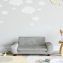 Children's sofa in light gray velvet 70x45x33 cm by vidaXL, Baby and Toddler Furniture - Ref: Foro24-3196387, Price: 64,93 €,...