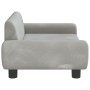 Children's sofa in light gray velvet 70x45x33 cm by vidaXL, Baby and Toddler Furniture - Ref: Foro24-3196387, Price: 64,99 €,...