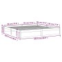 Estructura de cama de madera maciza negro 200x200 cm de vidaXL, Camas y somieres - Ref: Foro24-814973, Precio: 187,99 €, Desc...