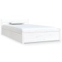 Estructura de cama individual con cajones blanco 90x190 cm de vidaXL, Camas y somieres - Ref: Foro24-3103479, Precio: 192,34 ...