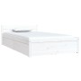 Estructura de cama individual con cajones blanco 90x190 cm de vidaXL, Camas y somieres - Ref: Foro24-3103479, Precio: 192,34 ...