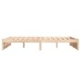 Solid wood bed frame 140x200 cm by vidaXL, Beds and slatted bases - Ref: Foro24-814949, Price: 117,70 €, Discount: %