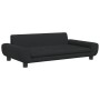 Black velvet children's sofa 100x54x33 cm by vidaXL, Baby and Toddler Furniture - Ref: Foro24-3196383, Price: 95,67 €, Discou...