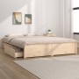 Estructura de cama con cajones 140x190 cm de vidaXL, Camas y somieres - Ref: Foro24-3103503, Precio: 199,99 €, Descuento: %