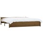 Estructura cama madera maciza marrón miel Super King 180x200 cm de vidaXL, Camas y somieres - Ref: Foro24-815062, Precio: 179...