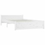 Estructura de cama con cajones blanco 140x190 cm de vidaXL, Camas y somieres - Ref: Foro24-3103550, Precio: 244,44 €, Descuen...