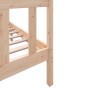 Solid pine wood bed frame 120x200 cm by vidaXL, Beds and slatted bases - Ref: Foro24-3101343, Price: 121,54 €, Discount: %