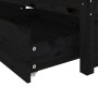 Bed frame with drawers black 140x200 cm by vidaXL, Beds and slatted bases - Ref: Foro24-3103517, Price: 270,99 €, Discount: %