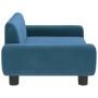 Blue velvet children's sofa 70x45x33 cm by vidaXL, Baby and Toddler Furniture - Ref: Foro24-3196386, Price: 64,99 €, Discount: %