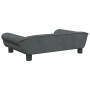 Dunkelgraues Kindersofa aus Samt, 70x45x26 cm von vidaXL, Baby- und Kleinkindmöbel - Ref: Foro24-3196402, Preis: 65,23 €, Rab...