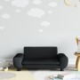 Black velvet children's sofa 70x45x33 cm by vidaXL, Baby and Toddler Furniture - Ref: Foro24-3196390, Price: 64,93 €, Discoun...