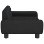 Black velvet children's sofa 70x45x33 cm by vidaXL, Baby and Toddler Furniture - Ref: Foro24-3196390, Price: 64,99 €, Discoun...