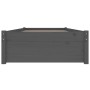 Estructura de cama individual con cajones gris 75x190 cm de vidaXL, Camas y somieres - Ref: Foro24-3103455, Precio: 262,39 €,...