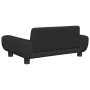 Black velvet children's sofa 70x45x33 cm by vidaXL, Baby and Toddler Furniture - Ref: Foro24-3196390, Price: 64,99 €, Discoun...