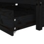 Bed frame with drawers black 90x200 cm by vidaXL, Beds and slatted bases - Ref: Foro24-3103467, Price: 199,17 €, Discount: %