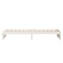 Estructura de cama madera maciza blanco 90x200 cm de vidaXL, Camas y somieres - Ref: Foro24-814935, Precio: 73,18 €, Descuent...