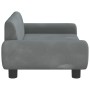 Dark gray velvet children's sofa 70x45x33 cm by vidaXL, Baby and Toddler Furniture - Ref: Foro24-3196388, Price: 53,03 €, Dis...