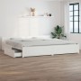 Estructura de cama con cajones blanco 200x200 cm de vidaXL, Camas y somieres - Ref: Foro24-3103580, Precio: 309,99 €, Descuen...