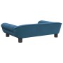 Blaues Kindersofa aus Samt, 70x45x26 cm von vidaXL, Baby- und Kleinkindmöbel - Ref: Foro24-3196400, Preis: 65,11 €, Rabatt: %