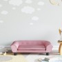 Pink velvet children's sofa 70x45x26 cm by vidaXL, Baby and Toddler Furniture - Ref: Foro24-3196403, Price: 65,11 €, Discount: %