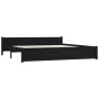 Estructura de cama con cajones negro 200x200 cm de vidaXL, Camas y somieres - Ref: Foro24-3103583, Precio: 373,99 €, Descuent...