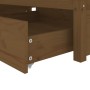 Honey brown bed frame with drawers 100x200 cm by vidaXL, Beds and slatted bases - Ref: Foro24-3103471, Price: 244,99 €, Disco...