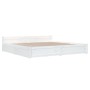 White bed frame with drawers 180x200 cm by vidaXL, Beds and slatted bases - Ref: Foro24-3103575, Price: 284,42 €, Discount: %