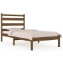 Estructura de cama madera maciza pino marrón miel 75x190 cm de vidaXL, Camas y somieres - Ref: Foro24-3103611, Precio: 90,75 ...