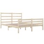 Solid pine wood bed frame 120x190 cm by vidaXL, Beds and slatted bases - Ref: Foro24-3103683, Price: 109,81 €, Discount: %