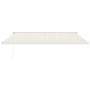 Toldo retráctil aluminio y tela color crema 4x3 m de vidaXL, Toldos - Ref: Foro24-3154578, Precio: 976,99 €, Descuento: %