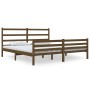 Estructura de cama madera maciza de pino marrón miel 180x200 cm de vidaXL, Camas y somieres - Ref: Foro24-3103731, Precio: 17...