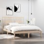 Estructura de cama madera maciza de pino 120x200 cm de vidaXL, Camas y somieres - Ref: Foro24-3104058, Precio: 108,83 €, Desc...