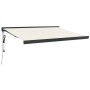 Aluminum and cream fabric retractable awning 3x2.5 m by vidaXL, Awnings - Ref: Foro24-3154601, Price: 576,90 €, Discount: %