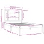 Estructura de cama madera maciza de pino negro 100x200 cm de vidaXL, Camas y somieres - Ref: Foro24-3104057, Precio: 117,04 €...