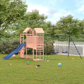 Douglas solid wood outdoor playground by vidaXL, Swings and play structures - Ref: Foro24-3155898, Price: 559,99 €, Discount: %