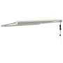 Aluminum and cream fabric retractable awning 3x2.5 m by vidaXL, Awnings - Ref: Foro24-3154576, Price: 581,16 €, Discount: %